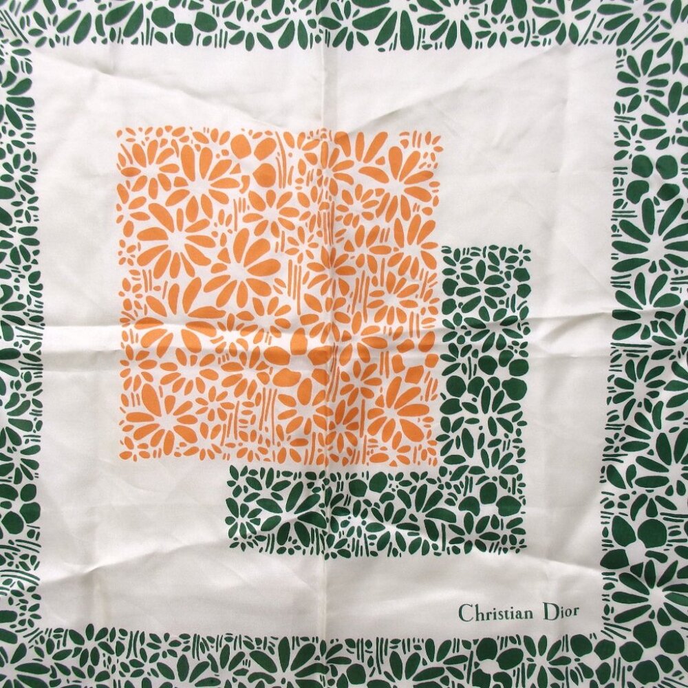 Authentic Christian Dior scarf silk [Used] - Picture 2 of 6